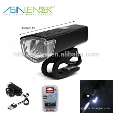 2015 New Design SMD USB Rechargeable Bike Light Front Light